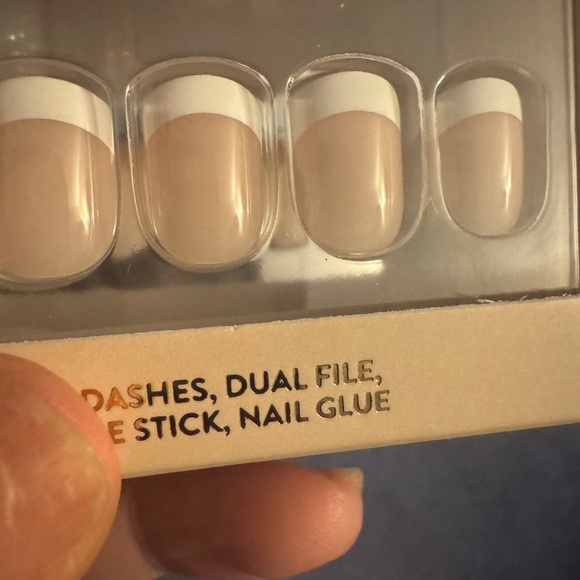 Red Aspen Nell’s French tip Nail Dashes - Picture 2 of 2